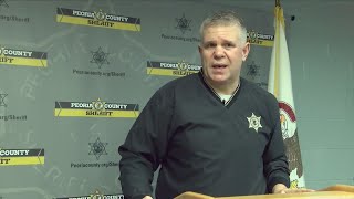 Peoria County Sheriff Brian Asbell announces he’s not running for reelection