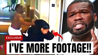 50 Cent Reacts To Diddy B3*TING UP Cassie 😳