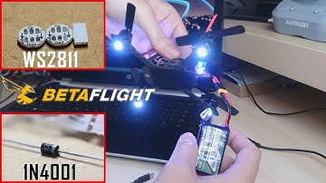 Betaflight Addressable LED Freak Out Issues and Diode Fix