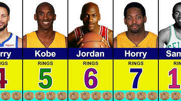 NBA Players With Most Championship Rings | Bill Russell, Wilt Chamberlain, Stephen Curry, LeBron