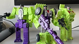 Transformers SS86 Scrapper, Bonecrusher and Scavenger