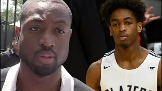 Dwayne Wade mad about his son’s playing time