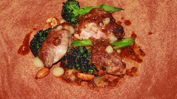 Michelin star chef Sam Moody creates a rose veal s...