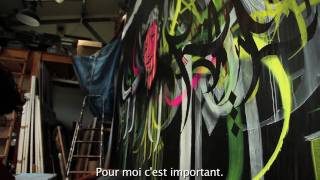 A1ONE, un graffeur iranien