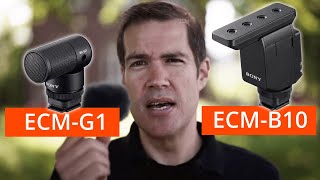 Ton ist wichtiger als Bild!🎙️Zwei neue Sony Mikros im Vergleichstest 🎤ECM-B10 vs ECM-G1 vs ECM-B1M📢
