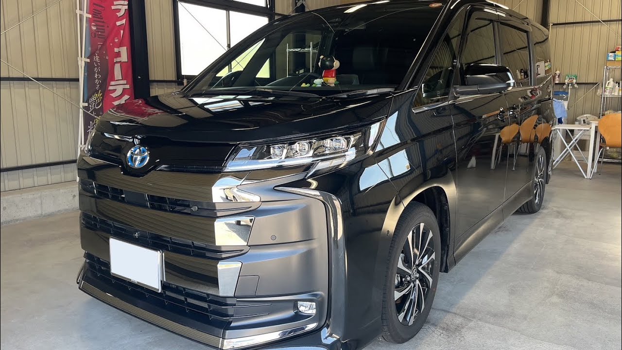 トヨタ　ノア　ガラスコーティング