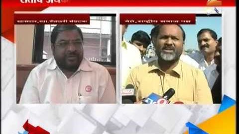 Raju Shetty and Mhadav jankar on Sharad joshi 12 dec 2015