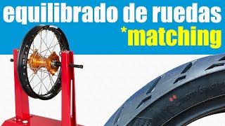 Equilibrado ruedas moto Matching