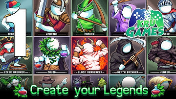 IdleOn! Casual Idle MMO Gameplay Walkthrough #1 (Android, IOS)