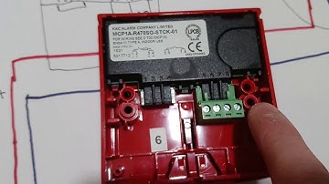 How to wire up a KAC call point to sounder