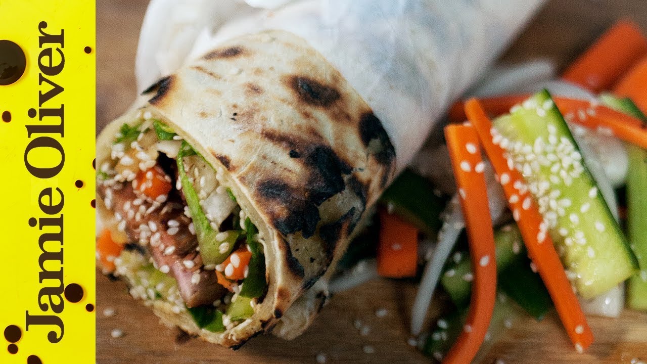 BBQ Pork Fillet Wrap | Aaron Craze