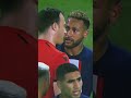 Neymar defending mbappe 