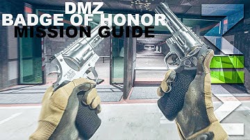 DMZ BADGE OF HONOR MISSION GUIDE!