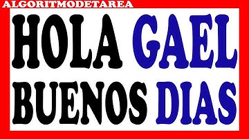 Escribir un programa que pregunte al usuario su nombre y luego lo salude pseint