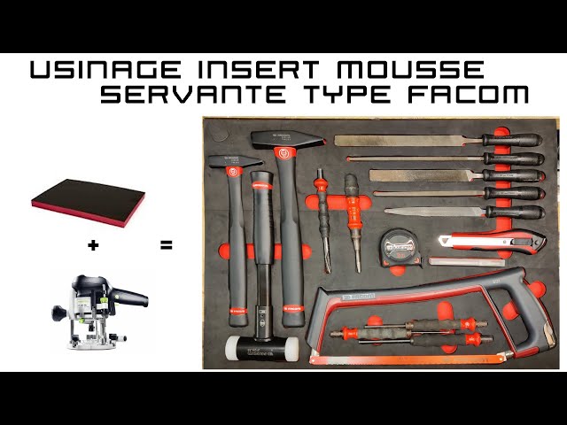 Fabriquer ses modules en mousse à la manière des servantes d