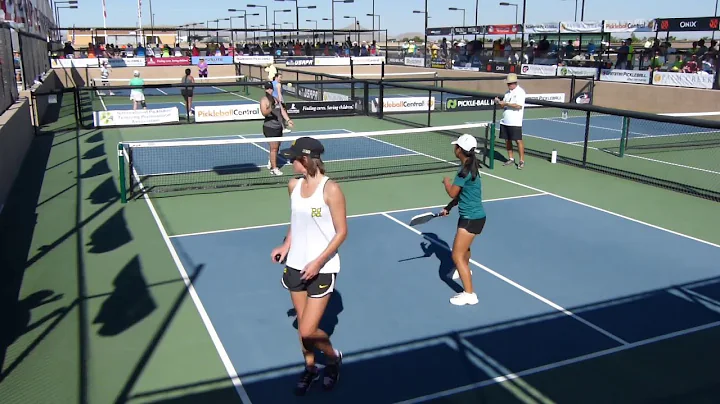 USAPA Nationals 2016 19+ WD 1/2 Finals Game 2. K G...