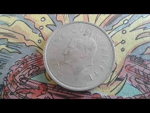 Coin of Turkey 1000 lire cumhuriyeti 1990 Lira coin