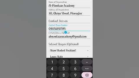 How To Set School Profile On The Klacify Mobile App @klacifymonitoryourschoolfr8340