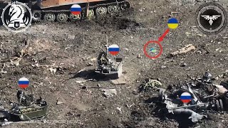 This Is How Ukrainian FPV Drones Easily Destroy Russia's New Combat Robot