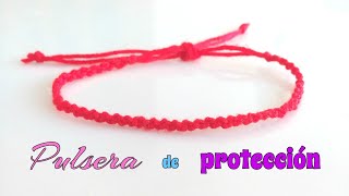 Cómo hacer una PULSERA ROJA de PROTECCIÓN/ SIGNIFICADO Y COMO COLOCARLA.