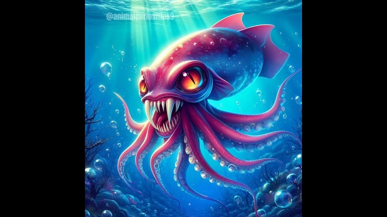 You Won't Believe What the Vampire Squid Does to Defend Itself! #squid