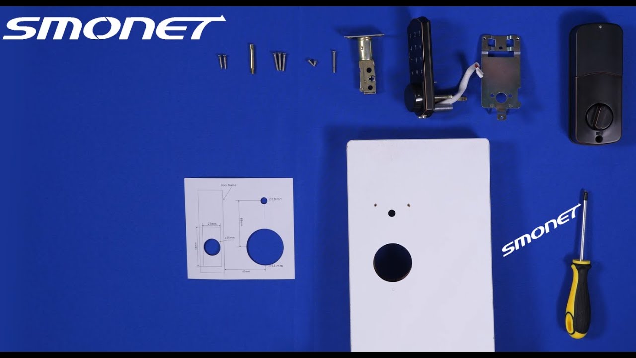 SMONET Lock Installation Video - YouTube