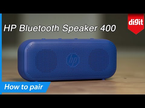 How to pair the HP Bluetooth Speaker 400 to a smartphone