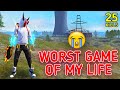 Solo vs squad  worst game of my life unlukiest moment in ff history   99 headshot intel i5