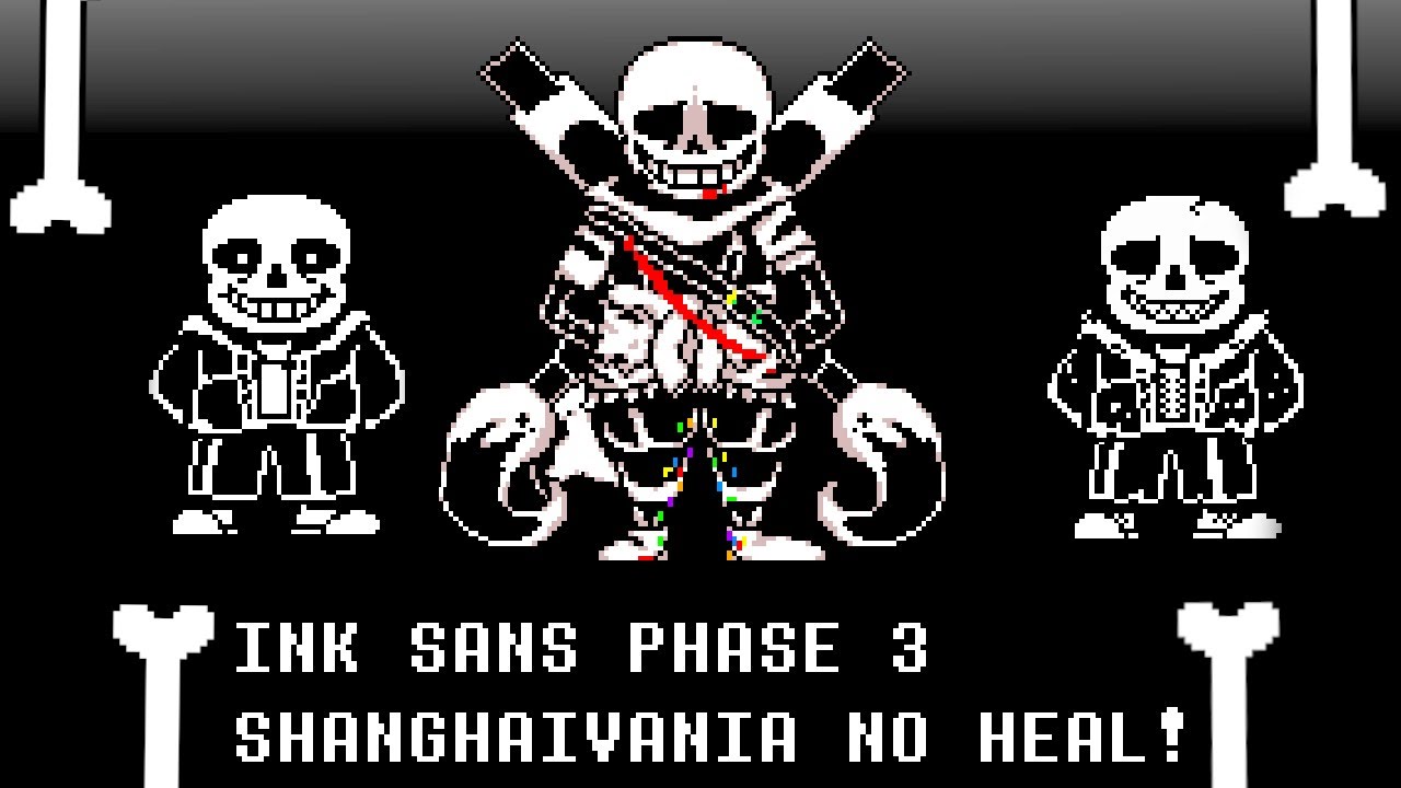 Ink Sans Phase 3 Shanghaivania by cidkarl on DeviantArt