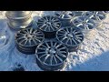 Литые диски из Японии 15 4x100 5.5J ET43 DIA67.1 Leben 