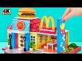 How To Make Amazing Miniature McDonald's Restaurant from Cardboard (Easy) ❤️ DIY Miniature House