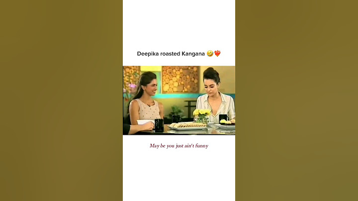 Deepika Padukone Roasted Kangana Ranaut 🤣💗  #deepikapadukone #kanganaranaut #bollywood #bollywood