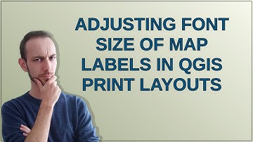 Adjusting font size of map labels in QGIS print layouts