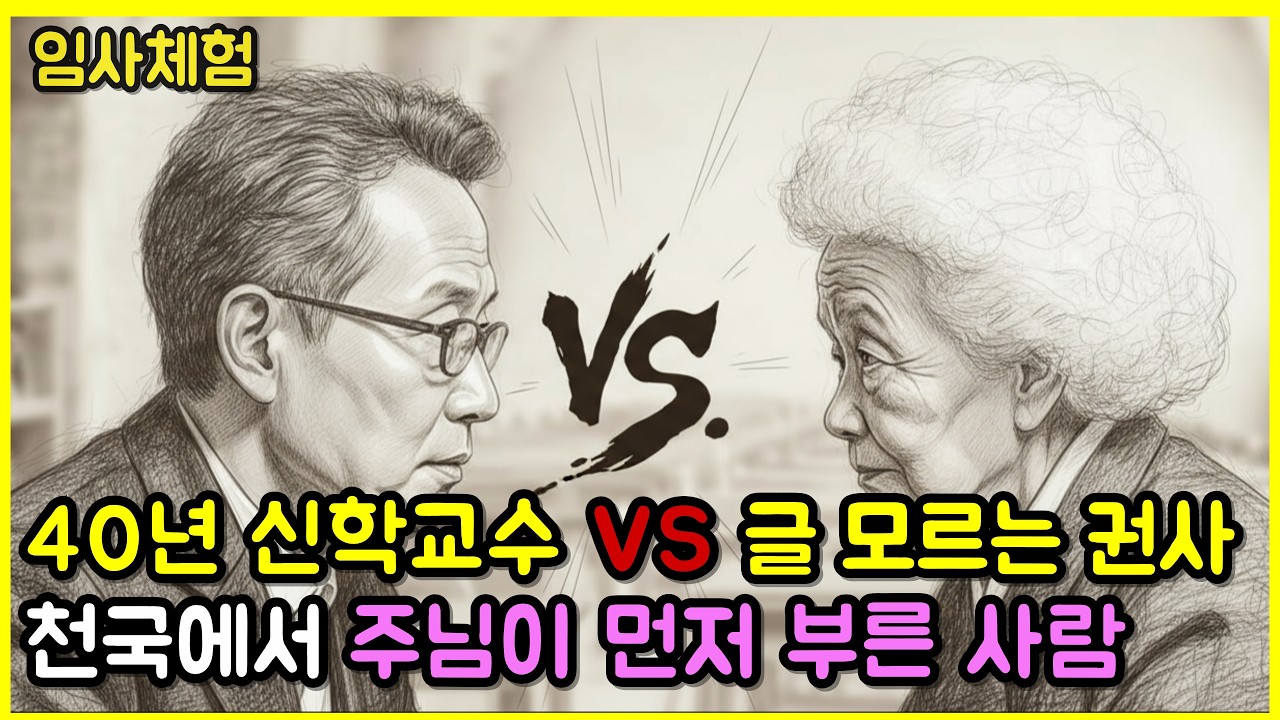 40년 신학교수 평생 업적이 천국에서 '재' 된 순간 [눈물주의]ㅣ임사체험ㅣ사후세계ㅣNDEㅣ크리스찬오디오북