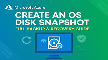 Microsoft Azure - Creating an OS Disk Snapshot of a Azure VM