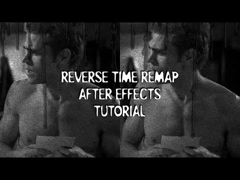 Reverse time remap After Effects tutorial by Ake6lahs