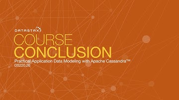 DS220.26 Course Conclusion | Data Modeling with Apache Cassandra
