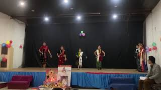 Bishwee Group Dance At Bageshwori Sangitalaya