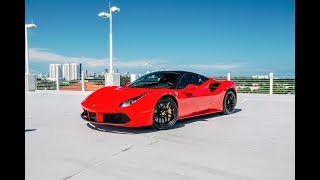 Ferrari 488 gtb fun ride from prestige imports miami. engine sound
revs exterior and interior for more information about the channel see
below: in my channel...