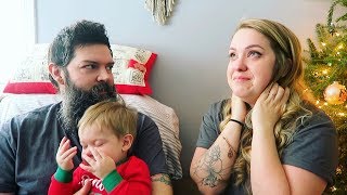 Gender Reveal after a Miscarriage || Christmas Morning [Extremely Emotional]