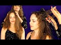 Asmr  stunningly beautiful hair straightening ultra relaxing scalp massage  extra tingles