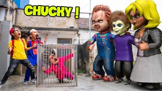 Scary Teacher 3D In Real Life VS Chucky Family in real life | Full Compilation ( Part 1 - 3 )