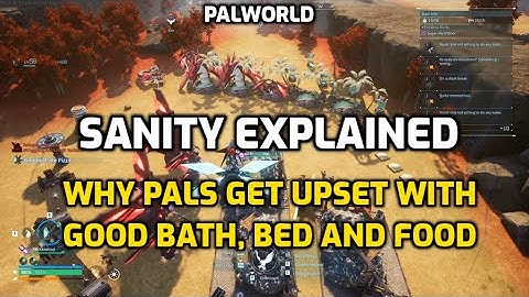 Palworld: Sanity Explained | How sanity works in Palworld - Feybreak