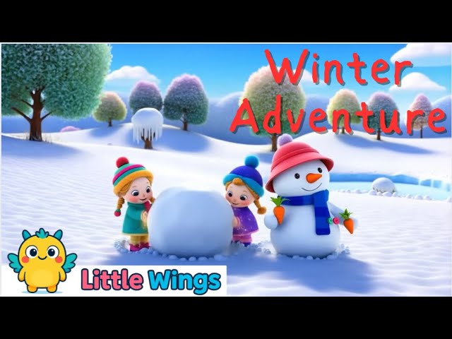 Winter Adventure Song for Kids ❄️ | Fun Snow Day | Nursery Rhyme