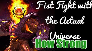 How STRONG is Dormammu ~ King of the Dark Dimension --- Marvel COMICS