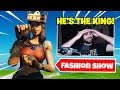 THE KING OF FORTNITE FASHION SHOWS