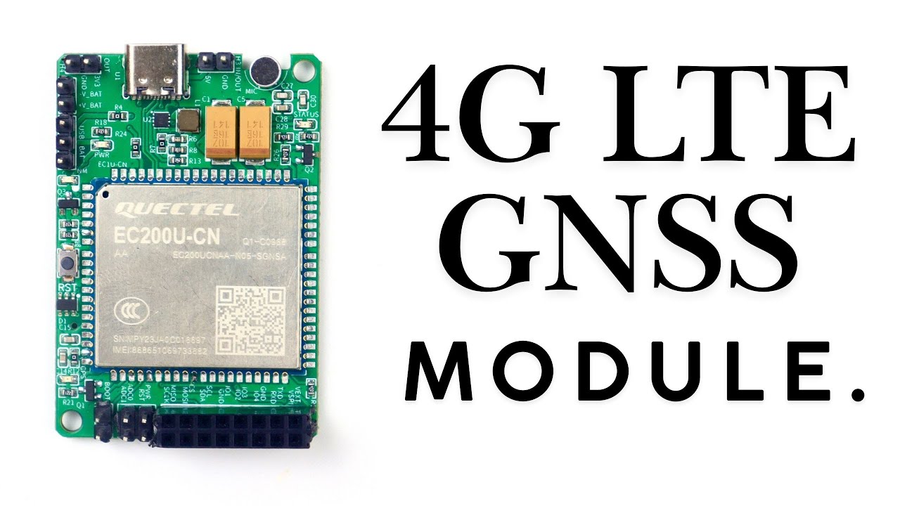 4G LTE/GNSS Quectel EC200U Module: Send, Receive SMS & Make Calls with Arduino!
