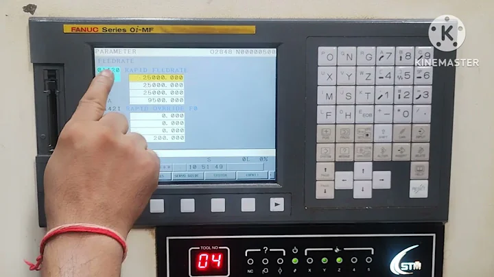 Parameters list. Fanuc# cnc. Most commonly used parameters in Fanuc cnc.
