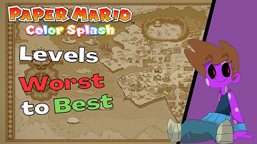 Ranking Every Level in Paper Mario Color Splash