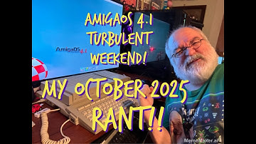 An AmigaOS 4.1 Enhancer 2.2 AmigaOne X5K Scary October 2025 RANT - Be Prepared To LOL - Amiga OS